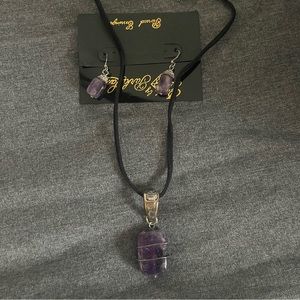 Park Lane necklace & earrings